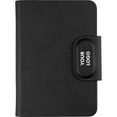 Gerecyclede PU paspoorthouder Mavi zwart