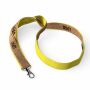Zeefdruk lanyard van kurk en polyester Zeefdruk lanyard van kurk en polyester