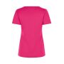 Interlock T-shirt | dames - Roze, S