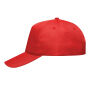 SPORTO - 5-panel baseballpet rood SPORTO - 5-panel baseballpet rood