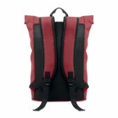 LAPTOSA - Laptop 15" rolltop PU rugzak - Bordeaux