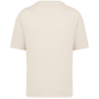 Ecologisch oversized heren-T-shirt Ivory XXL