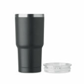 SUM - Dubbelwandige beker 550ml - Zwart