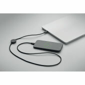 ARGER - 60W kabel & horloge-oplader - Zwart ARGER - 60W kabel & horloge-oplader - Zwart