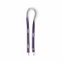 Polyester Pantone-gematchte zeefdruk keycord met 2 clips