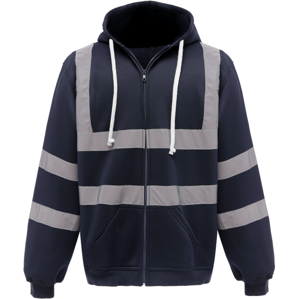 Veiligheidssweatervest met capuchon Navy M Veiligheidssweatervest met capuchon Navy M
