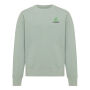Iqoniq Kruger gerecycled katoen relaxed sweater, iceberg green (XXXL)