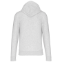Ecologische herensweater met capuchon Ash Heather 3XL Ecologische herensweater met capuchon Ash Heather 3XL
