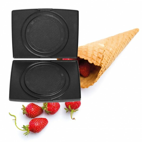 Set baking plates for ice cones, cannoli