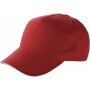 Katoenen pet Beau rood