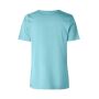 T-shirt | biologisch katoen | dames - Stoffige aqua, 3XL