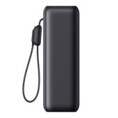 Anker Powerbank 25.000 mAh 165W met ingebouwde  kabel, grijs, zwart