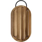Prestige snijplank van acaciahout met broodmes - Hout