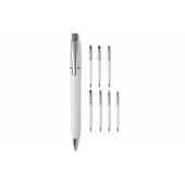 Balpen Semyr Chrome hardcolour - Wit / Wit