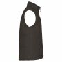 Met fleece gevoerde bodywarmer dark grey 4XL