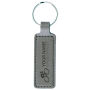 Sleutelhanger P02052, Kunstleder, Grijs