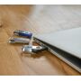 ABS USB stick (16GB/32GB) Lex zwart/zilver