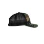 CAMO TRUCKER CAP, WOODCAMO/BLACK, One size, FLEXFIT