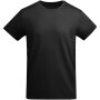 Breda biologisch katoenen herenshirt met korte mouwen - Zwart - S