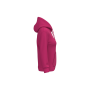 Eco damessweater met capuchon Fuchsia M