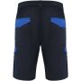 Tahoe 250 g/m2 korte werkbroek - Marineblauw/Koningsblauw - S