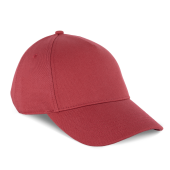 Biologisch katoenen pet met 5 panelen - K-up Gold Label Terracotta Red One Size