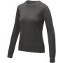 Zenon dames sweater met crewneck - Storm grey - 2XL