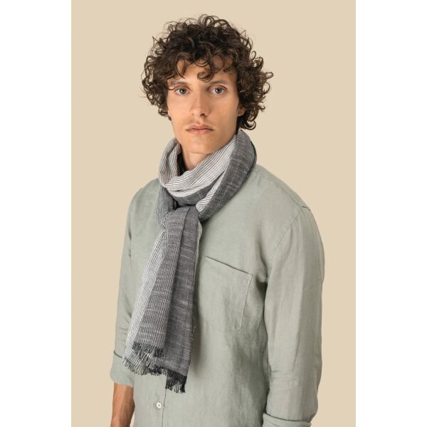 Gestreepte uniseks tulbanddoek