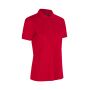 Poloshirt klassiek | dames - Rood, S