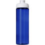 H2O Active® Eco Vibe 850 ml drinkfles met klapdeksel - Blauw/Wit