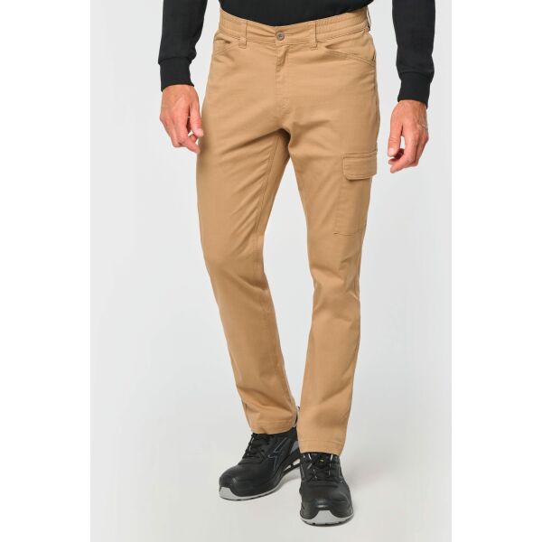 Uniseks katoenen stretchbroek Navy 62 FR Uniseks katoenen stretchbroek Navy 62 FR