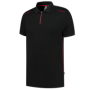 Poloshirt Accent BlackRed