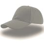 LIBERTY SIX BUCKLE CAP, GREY, One size, ATLANTIS HEADWEAR