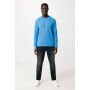 IQONIQ Zion gerecycled katoen sweater, tranquil blue (L)