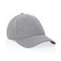 Milo AWARE™ recycled heather 6 paneel cap 200gr, grijs