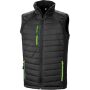 Black Compass Softshell Gilet black/lime XS