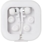 Dofida bedrade Type-C oordopjes met opbergdoos van gerecycled plastic - Wit