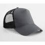HALF MESH TRUCKER, GRAPHITE GREY/BLACK, One size, BEECHFIELD