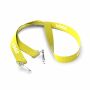 Polyester Pantone-gematchte zeefdruk keycord met 2 clips