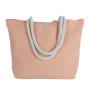Totebag in marinestijl Washed Lit Peach One Size