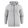 Printer Overhead full zip hoody Greymelange 5XL