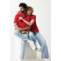 Iqoniq Yosemite gerecycled katoen pique polo, rood (XXS)