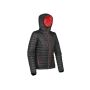 W'S GRAVITY THERMAL JACKET, BLACK / TRUE RED, M, STORMTECH