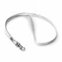 Polyester tubulaire keycord met metalen klem