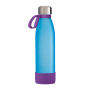 Fles RETUMBLER-myTOULON GLASS - paars, zilver, cyaan Fles RETUMBLER-myTOULON GLASS - paars, zilver, cyaan