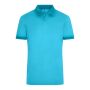 Men's Heather Polo turquoise-melange/turquoise XL