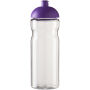 H2O Active® Base 650 ml bidon met koepeldeksel - Transparant/Paars