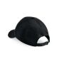 ATHLEISURE 6 PANEL CAP, BLACK/GRAPHITE GREY, One size, BEECHFIELD
