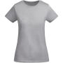 Breda biologisch katoenen dames T-shirt met korte mouwen - Marl Grey - 2XL