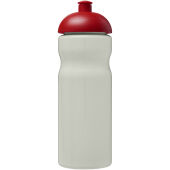 H2O Active® Eco Base 650 ml sportfles met koepeldeksel - Ivoorwit/Rood H2O Active® Eco Base 650 ml sportfles met koepeldeksel - Ivoorwit/Rood